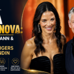 Silva Kapitanova und Bastian Schweinsteiger bei einem gemeinsamen Auftritt