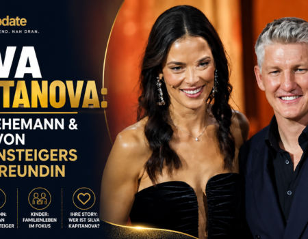 Silva Kapitanova und Bastian Schweinsteiger bei einem gemeinsamen Auftritt